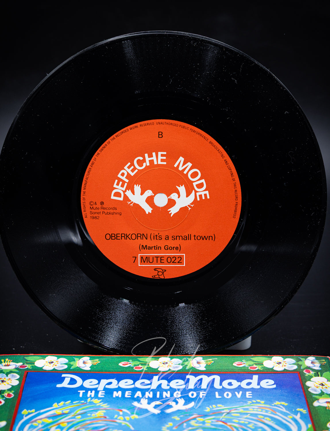 Vintage Depeche Mode The Meaning Of Love 1982 7" Single UK