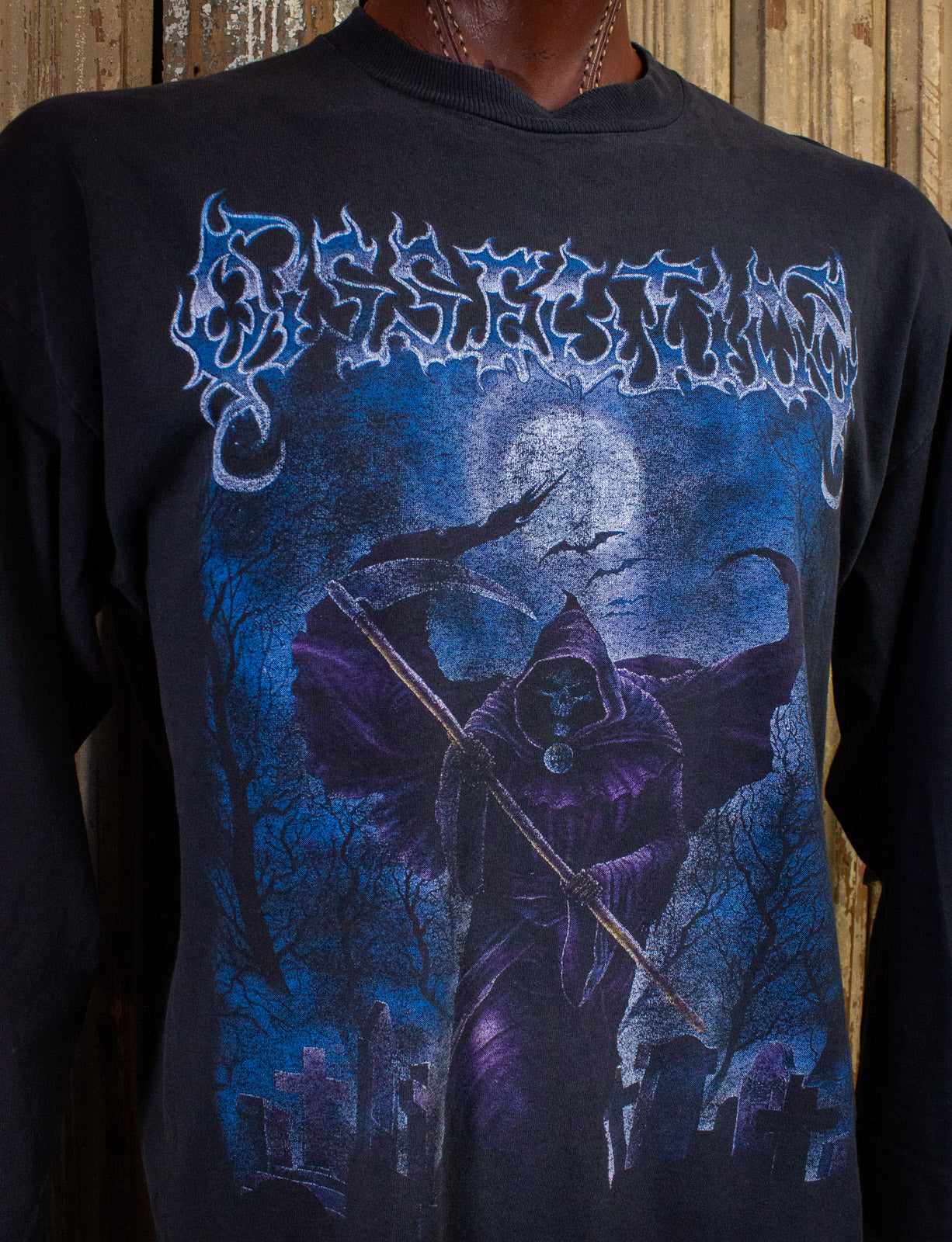 Vintage Dissection Storm of the Light's Bane Long Sleeve Concert T Shirt 1995 Black 2XL