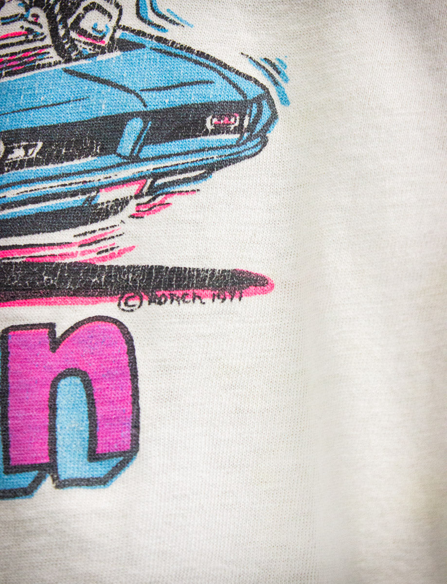 Vintage Dodge Demon Graphic T Shirt 1971 XL