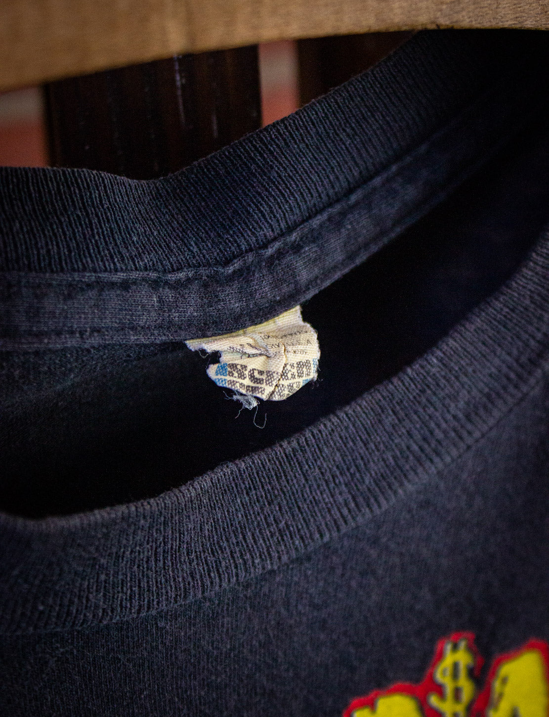 Vintage Dogs D' Amour Errol Flynn Concert T Shirt 1989 Black Medium