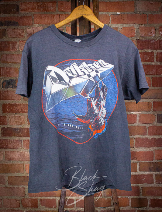Vintage Dokken Tooth and Nail Concert T Shirt 1984/85 Medium