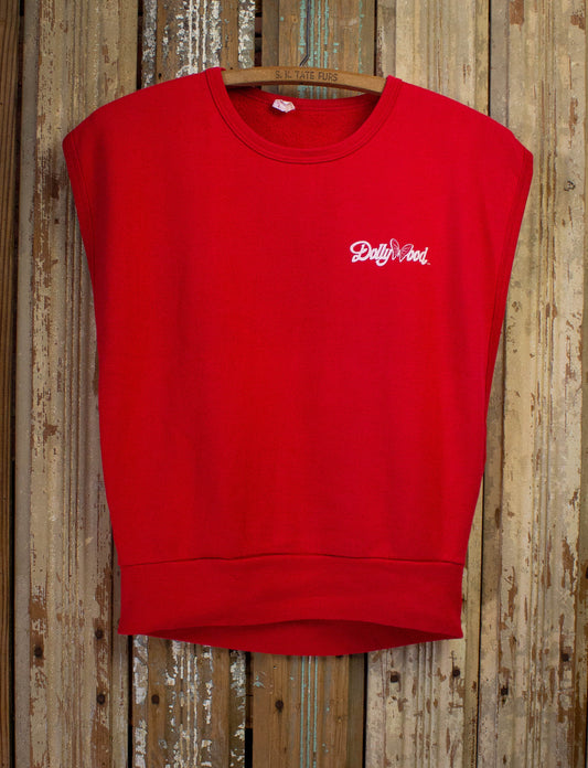 Vintage Dollywood Cut Off Graphic T-Shirt Sweatshirt 1980s S