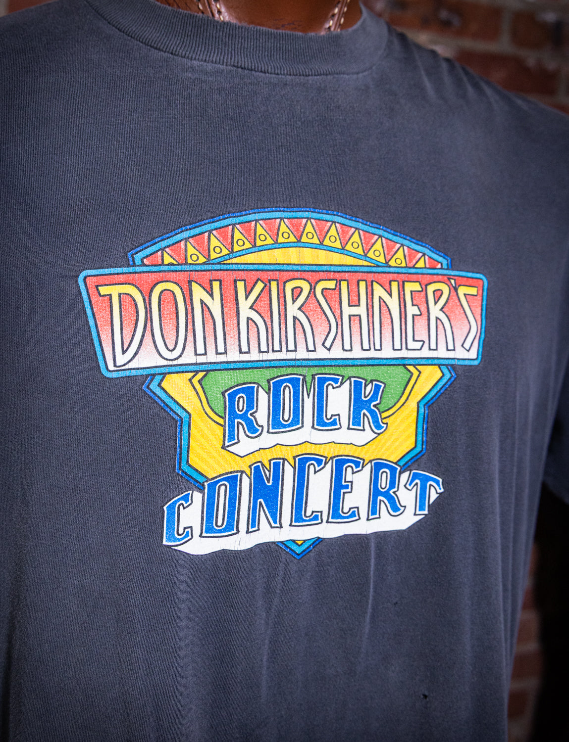 Vintage 80s Don Kirshner's Rock Concert T Shirt XL