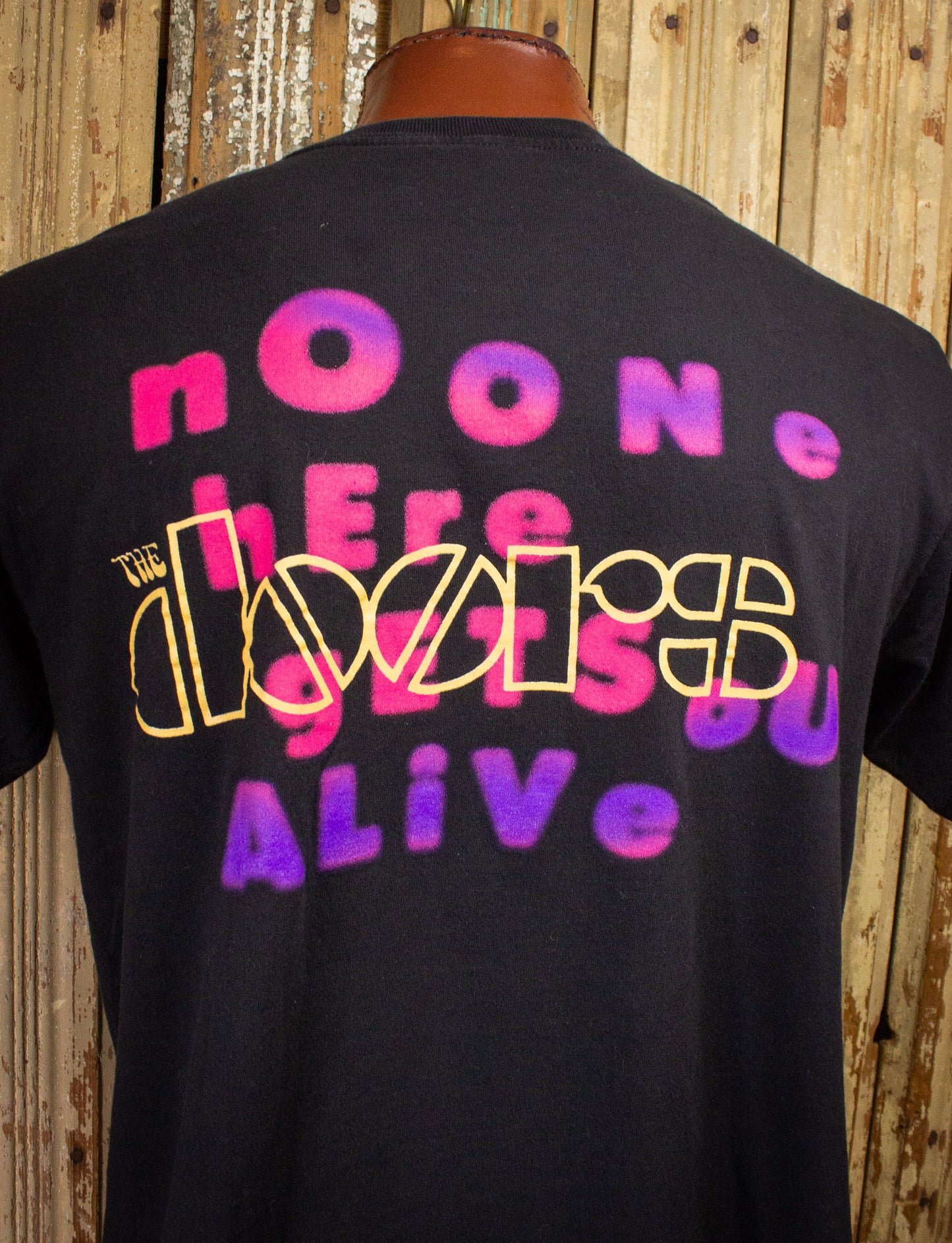 Vintage Doors No One Here Gets Out Alive T Shirt 90s XL