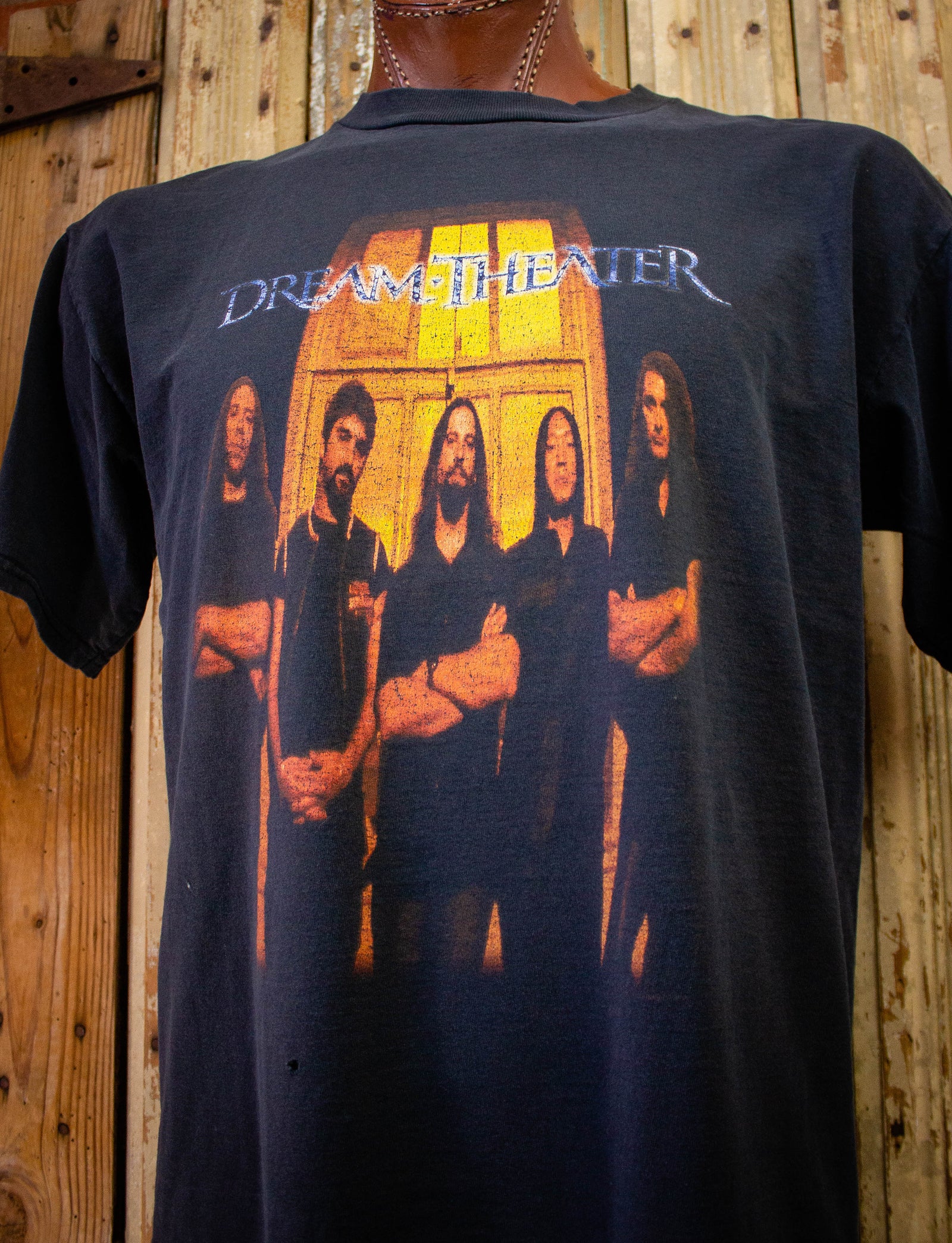 Vintage Dream Theater Metropolis Concert T Shirt 2000 Black XL