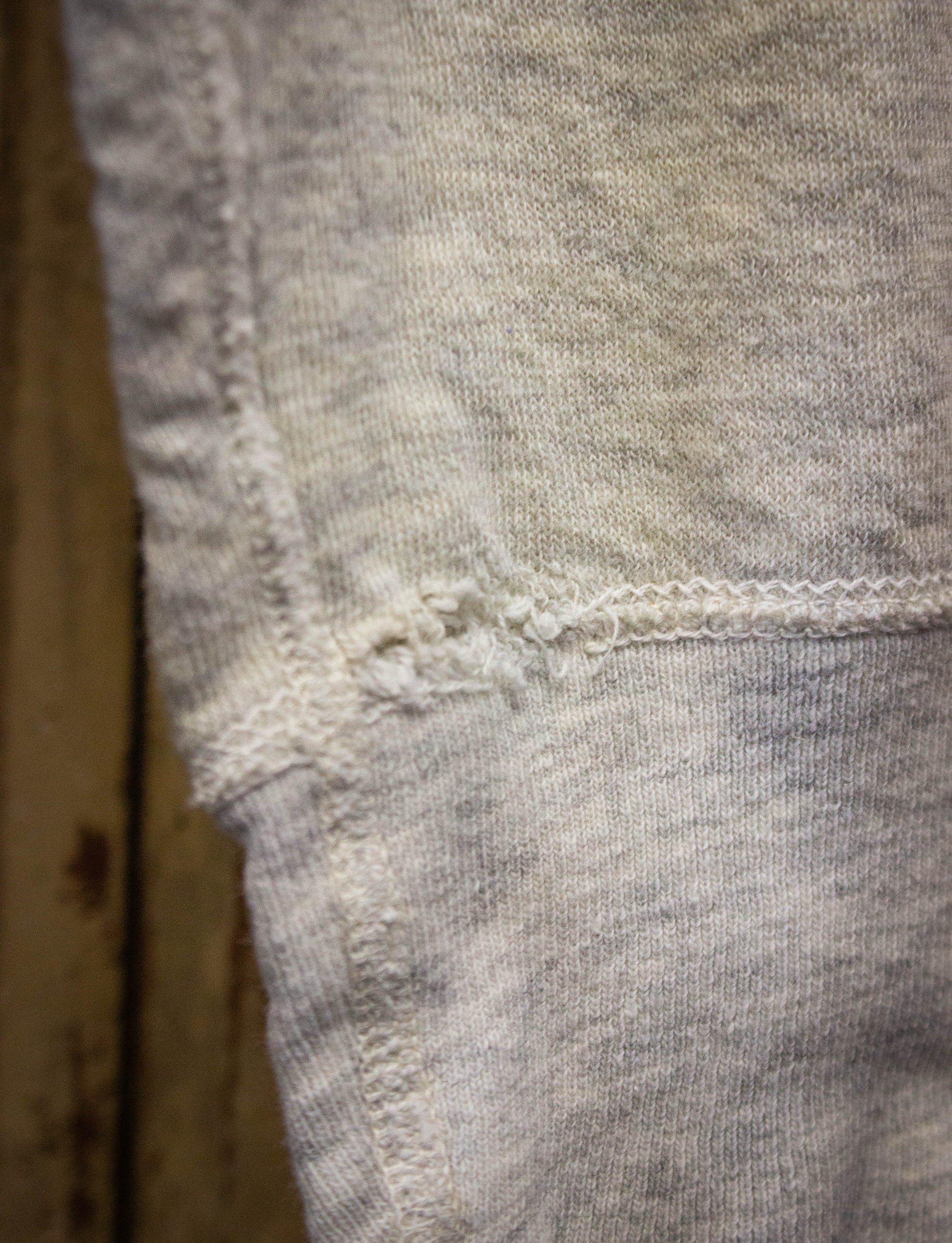 Vintage Duofold Long Sleeve Henley Shirt 60s Gray XL