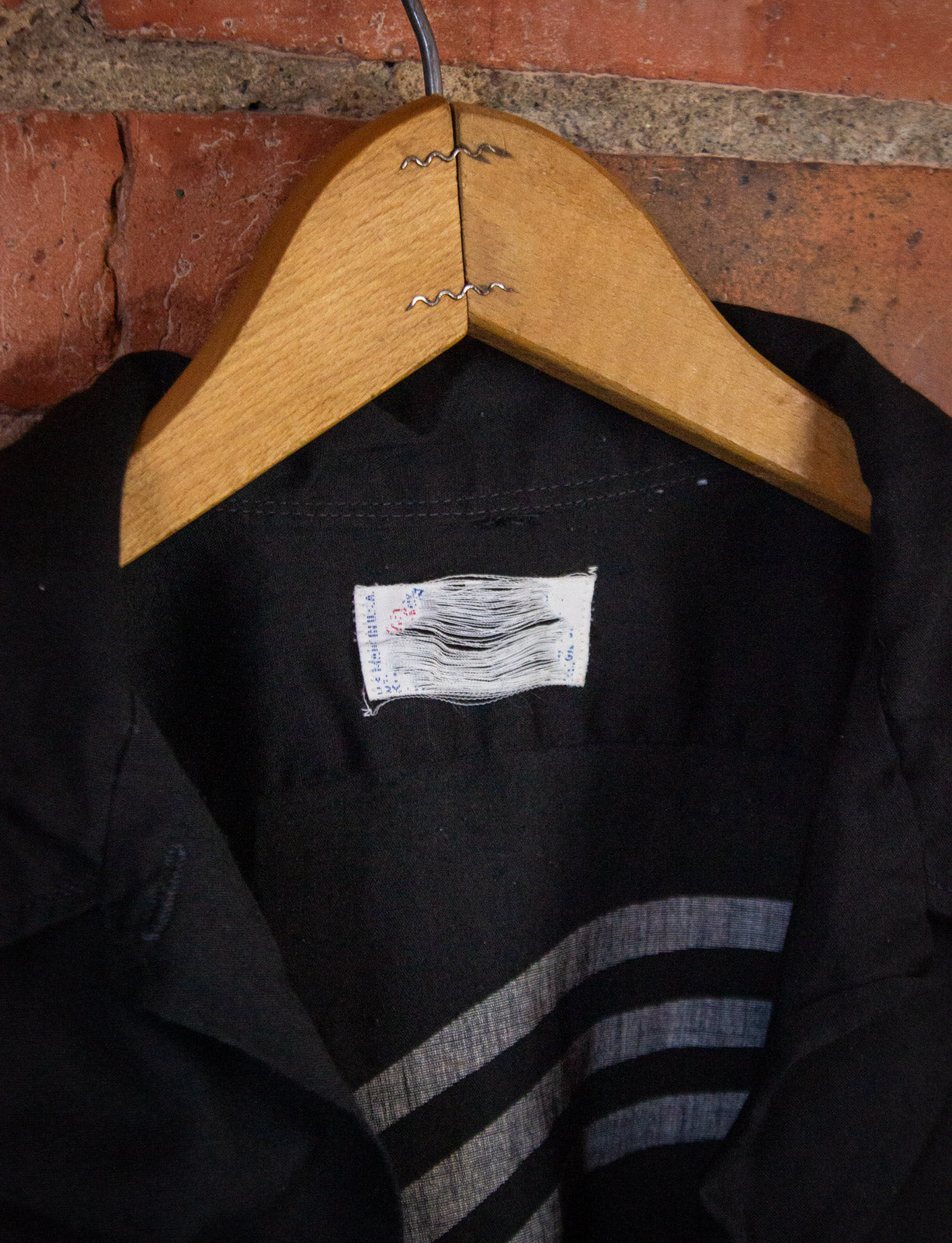Vintage East Star Inn Helen Bowling Shirt 70s Black XL