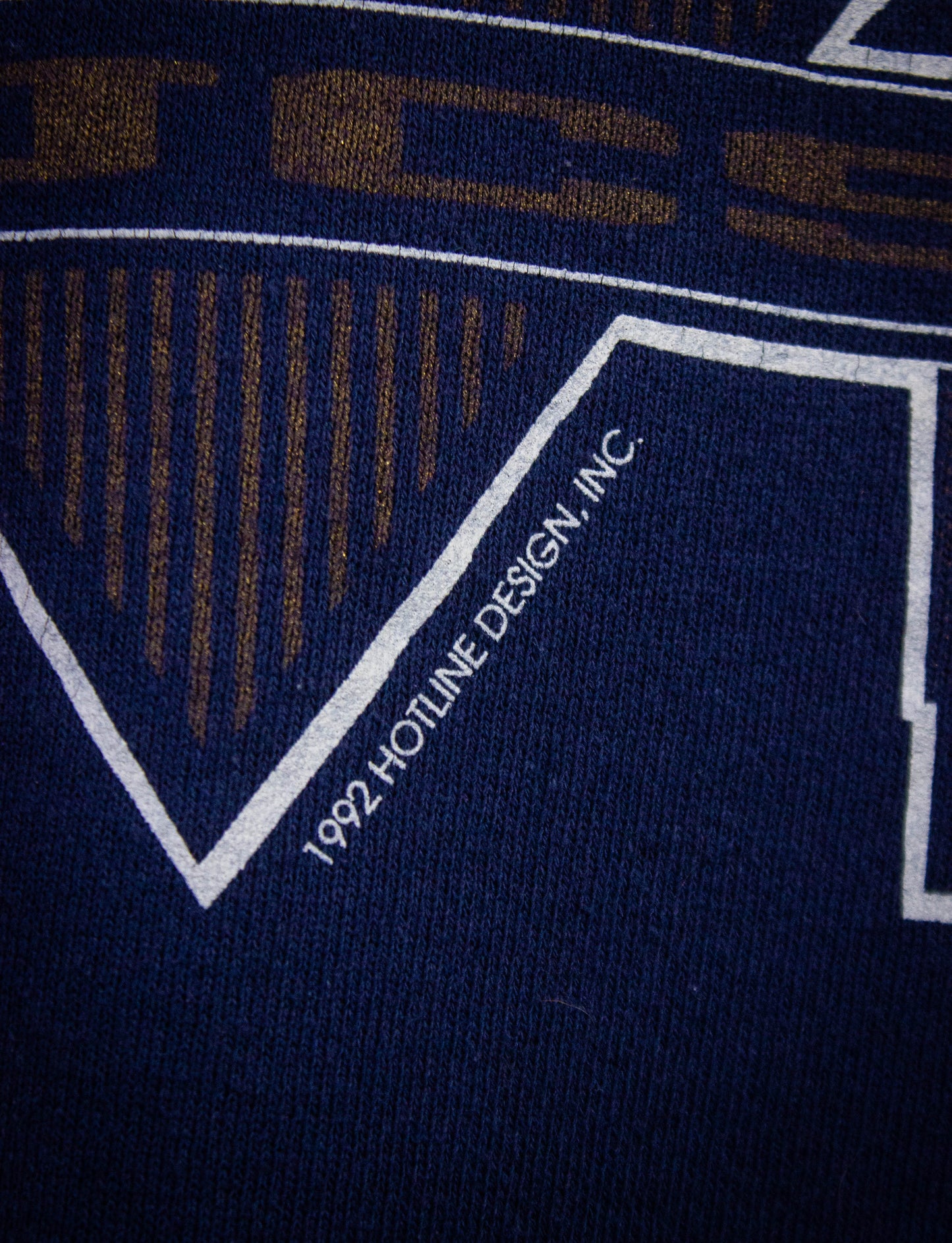 Vintage Eastern Tenenssee Buccaneers Graphic Sweatshirt 1992 Navy Blue Small