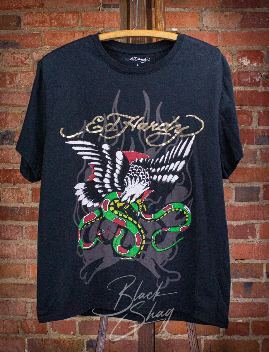 Vintage Ed Hardy Graphic T Shirt Large