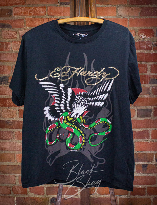 Vintage Ed Hardy Graphic T Shirt Large