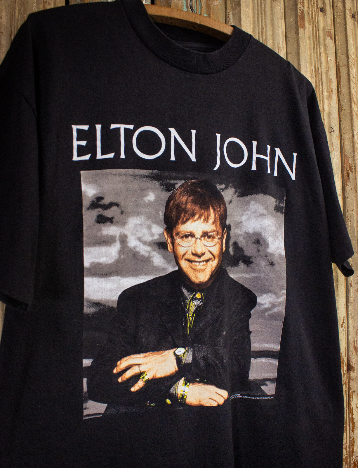 Vintage Elton John Mens T Shirt Sz XL Las Vegas 2004 Tour Concert ...