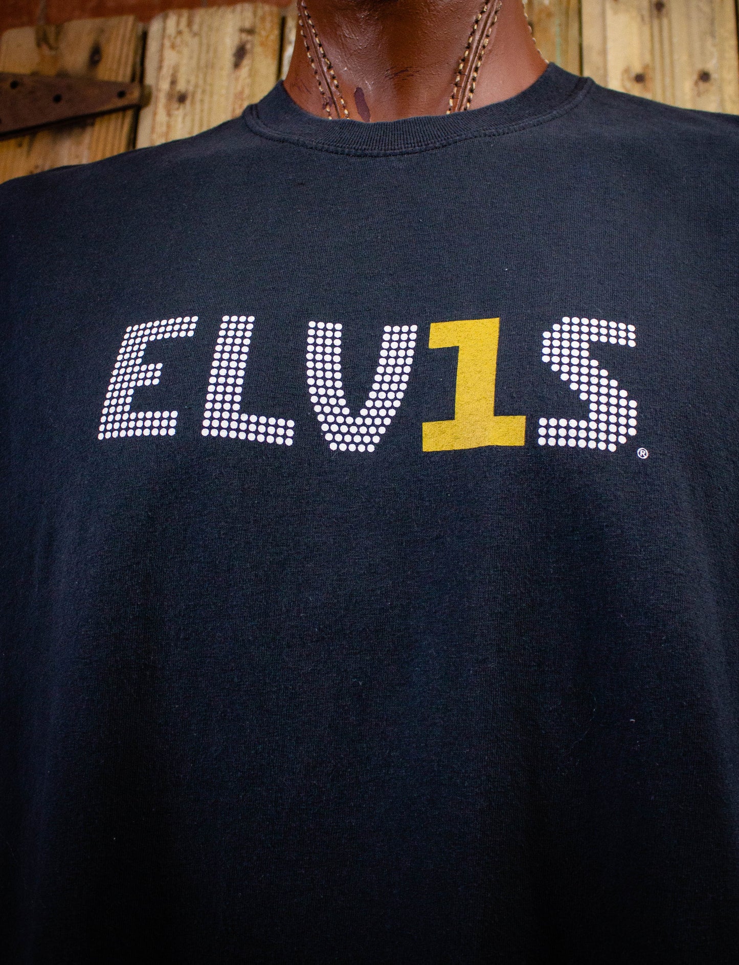 Vintage Elvis Presley 30 #1 Hits Promo T Shirt 2002 Black XL