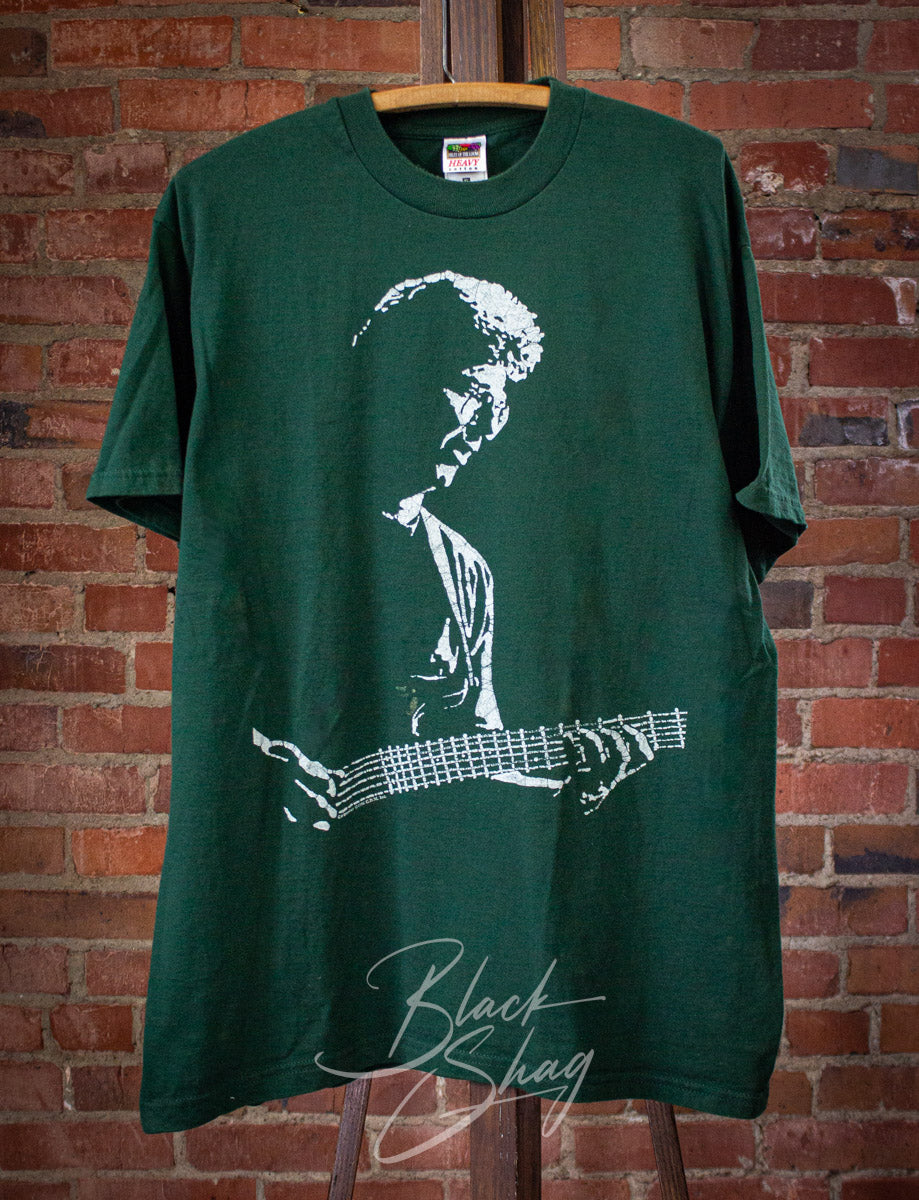 Vintage Eric Clapton Searching for the Sound Concert T Shirt 1996 Green XL