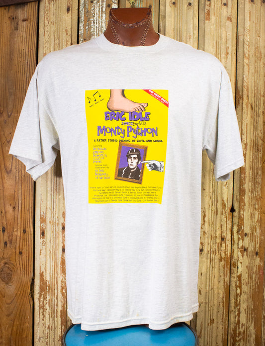 Vintage Eric Idle Exploits Monty Python Movie Graphic T Shirt 2002 XL