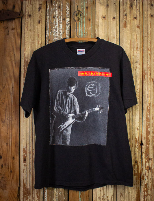 Vintage Eric Johnson Venus Isle Concert T Shirt 1997 Black Large