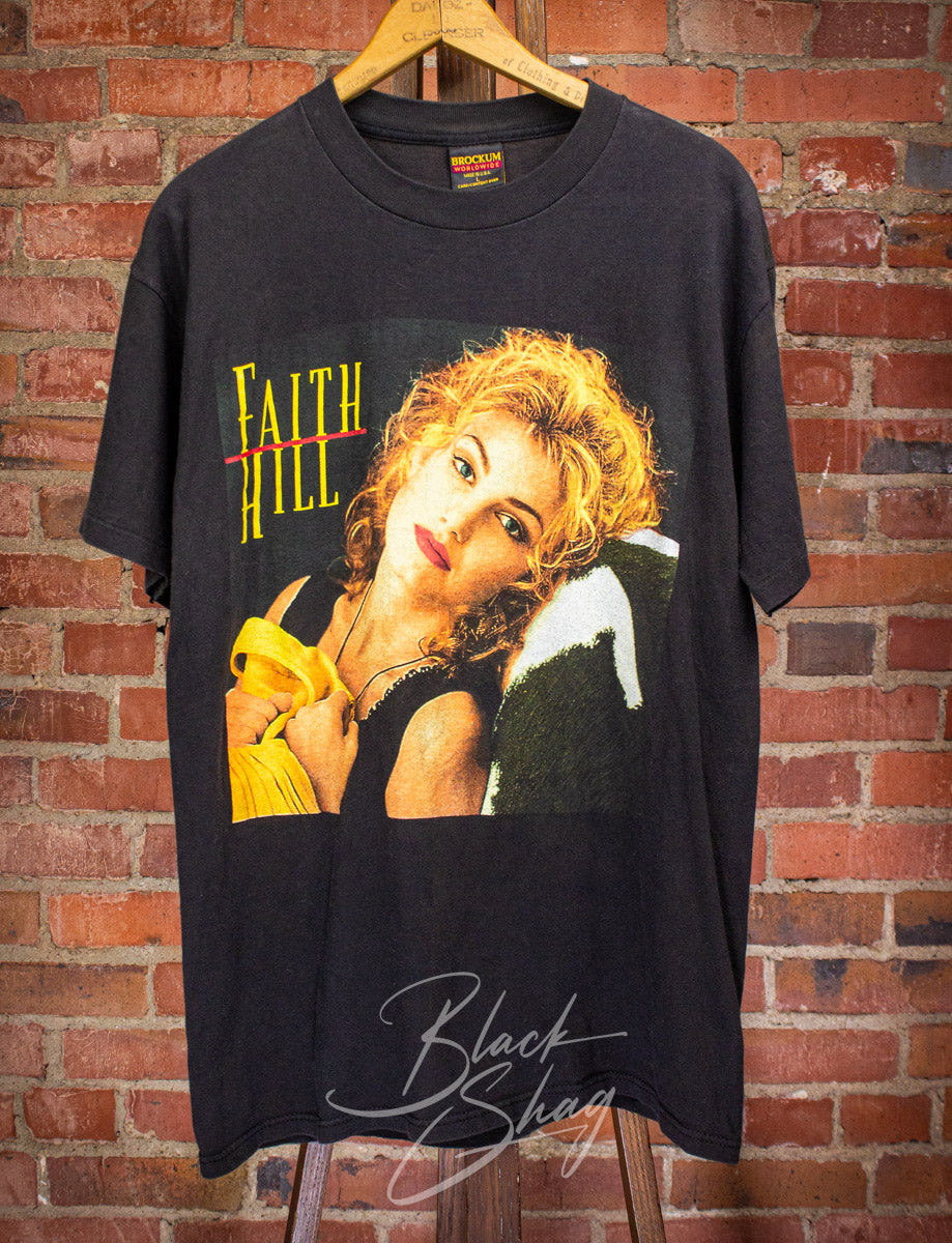 Vintage Faith Hill Take Me As I Am Tour Concert T Shirt 1993 M/L