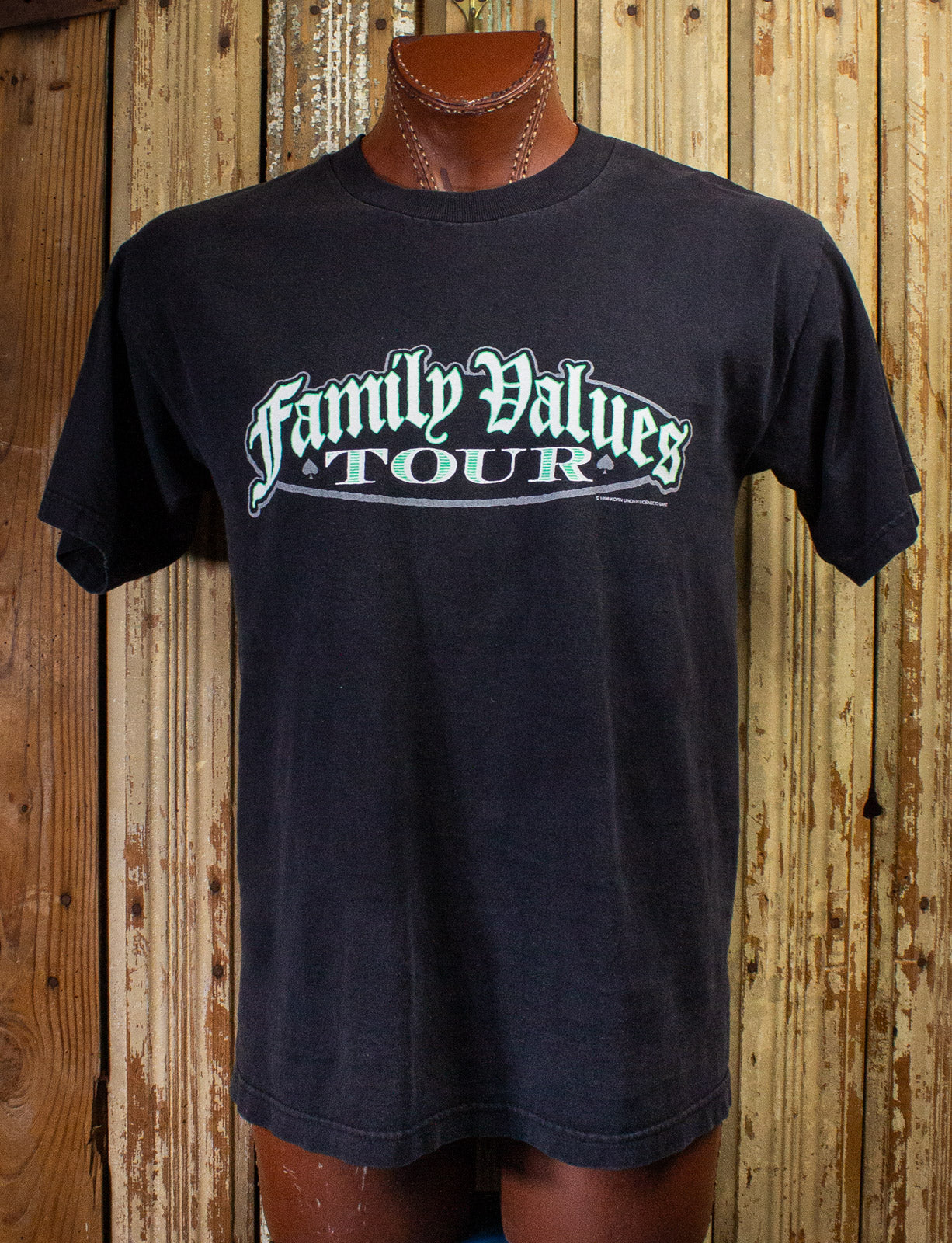 Vintage Family Values Tour Concert T Shirt 1998 Black Large
