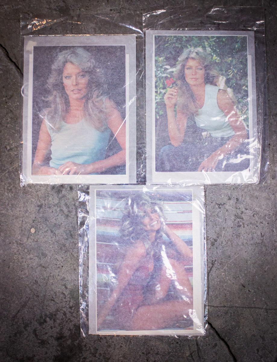 Vintage Farrah Fawcett Deadstock Iron On Transfer 1970s