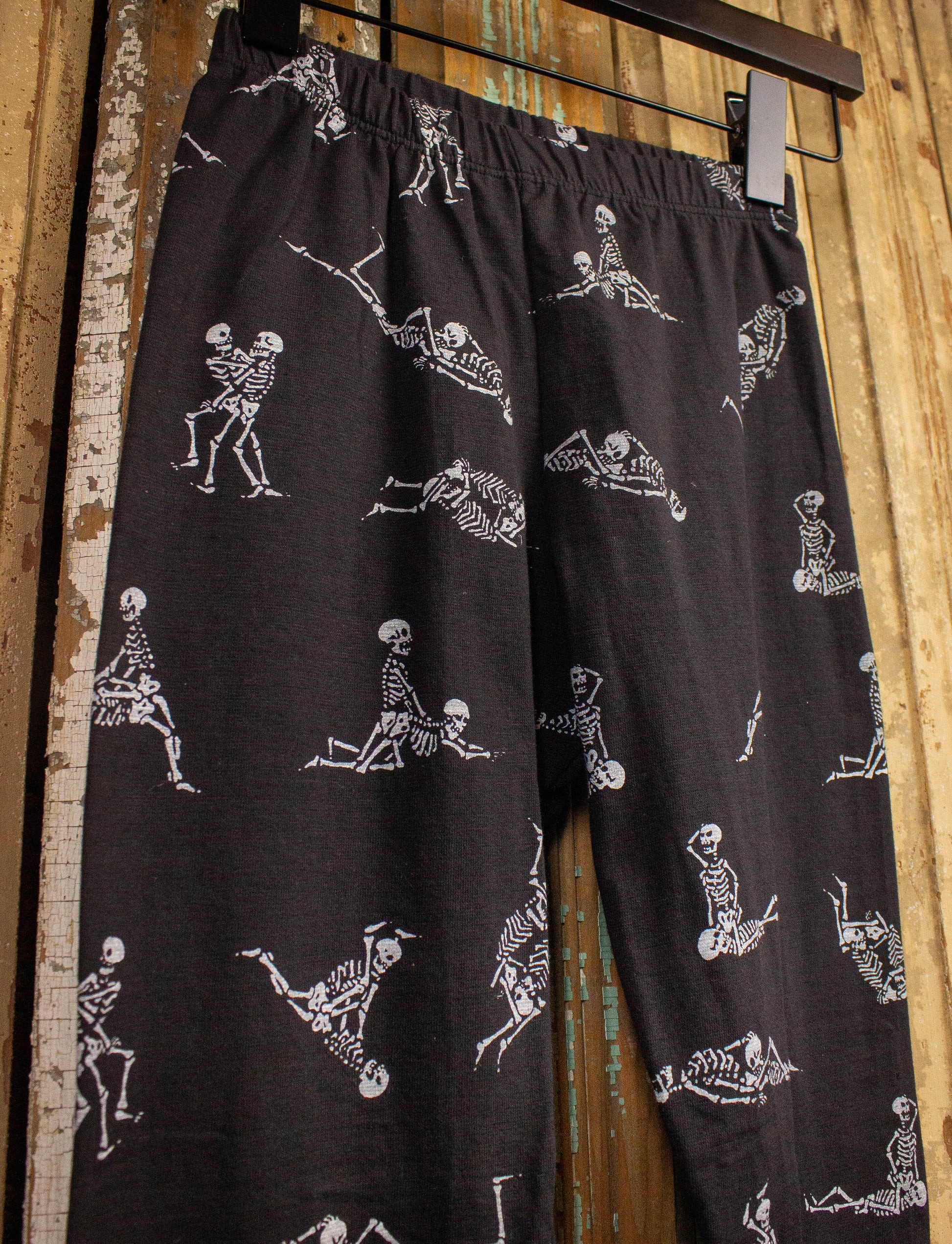 Vintage Fashion Victim Sex Skeletons Pants 1991 Black Small