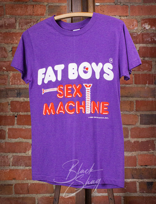 Vintage Fat Boys Sex Machine Get Up-A Concert T Shirt 1986 XS