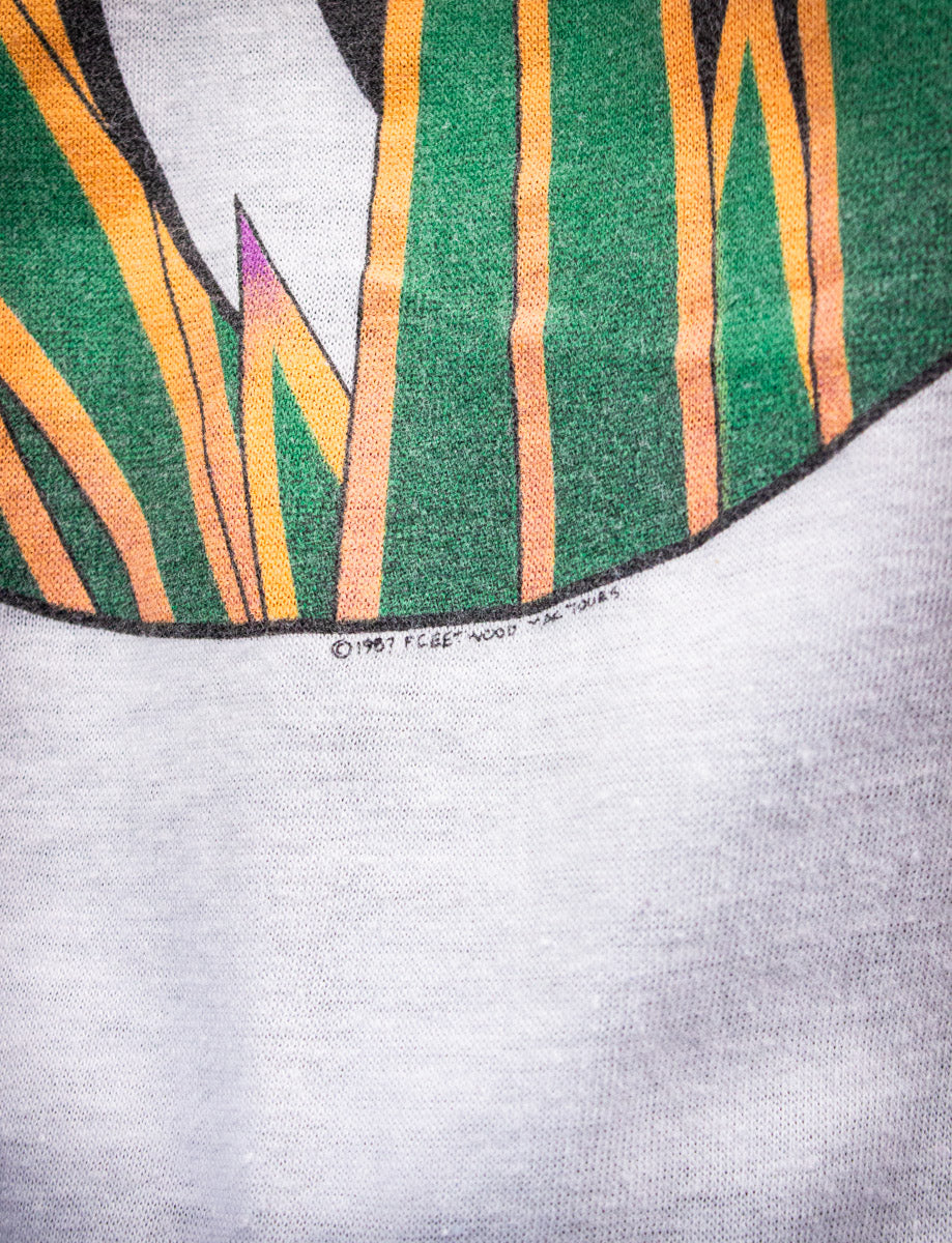 Vintage Fleetwood Mac The Mac Is Back Raglan Concert T Shirt 1987 Small