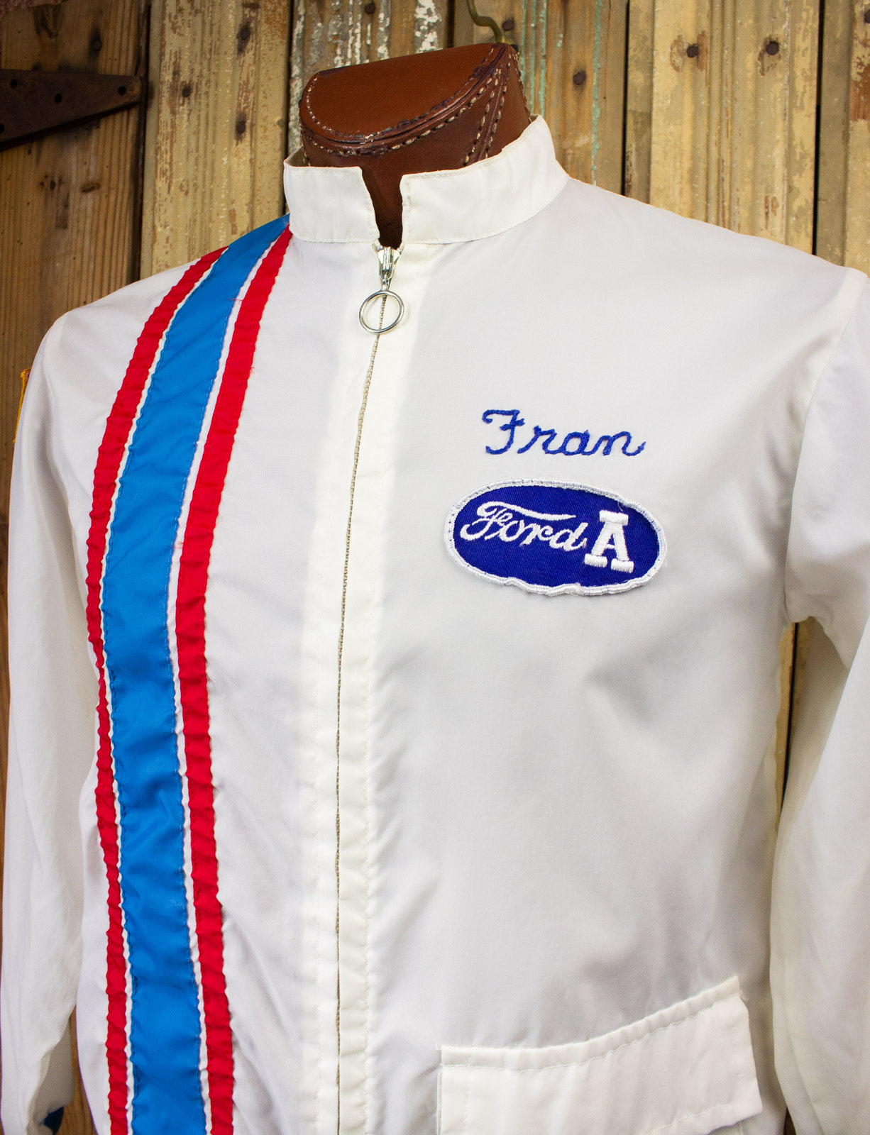 Vintage Ford Nylon Racing Jacket 70s Medium