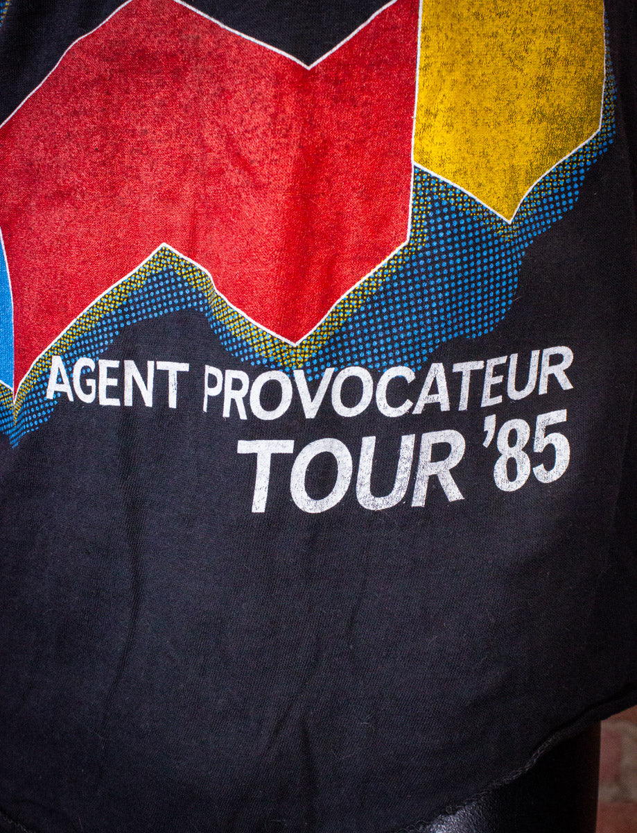 Vintage Foreigner Agent Provocateur Parking Lot Raglan Concert T Shirt 1985 Small