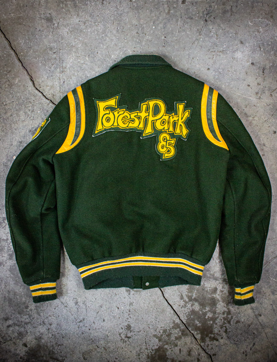 Vintage Forest Park High School Band Varsity Jacket 1985 L/XL