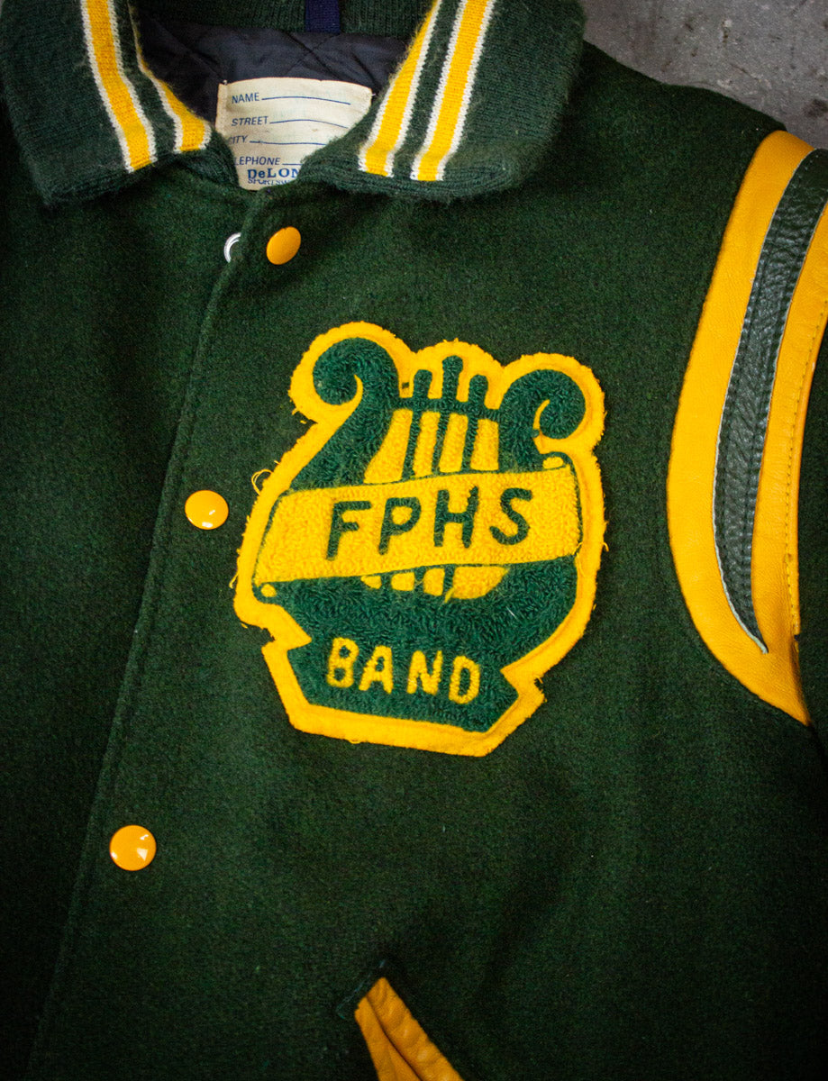Vintage Forest Park High School Band Varsity Jacket 1985 L/XL
