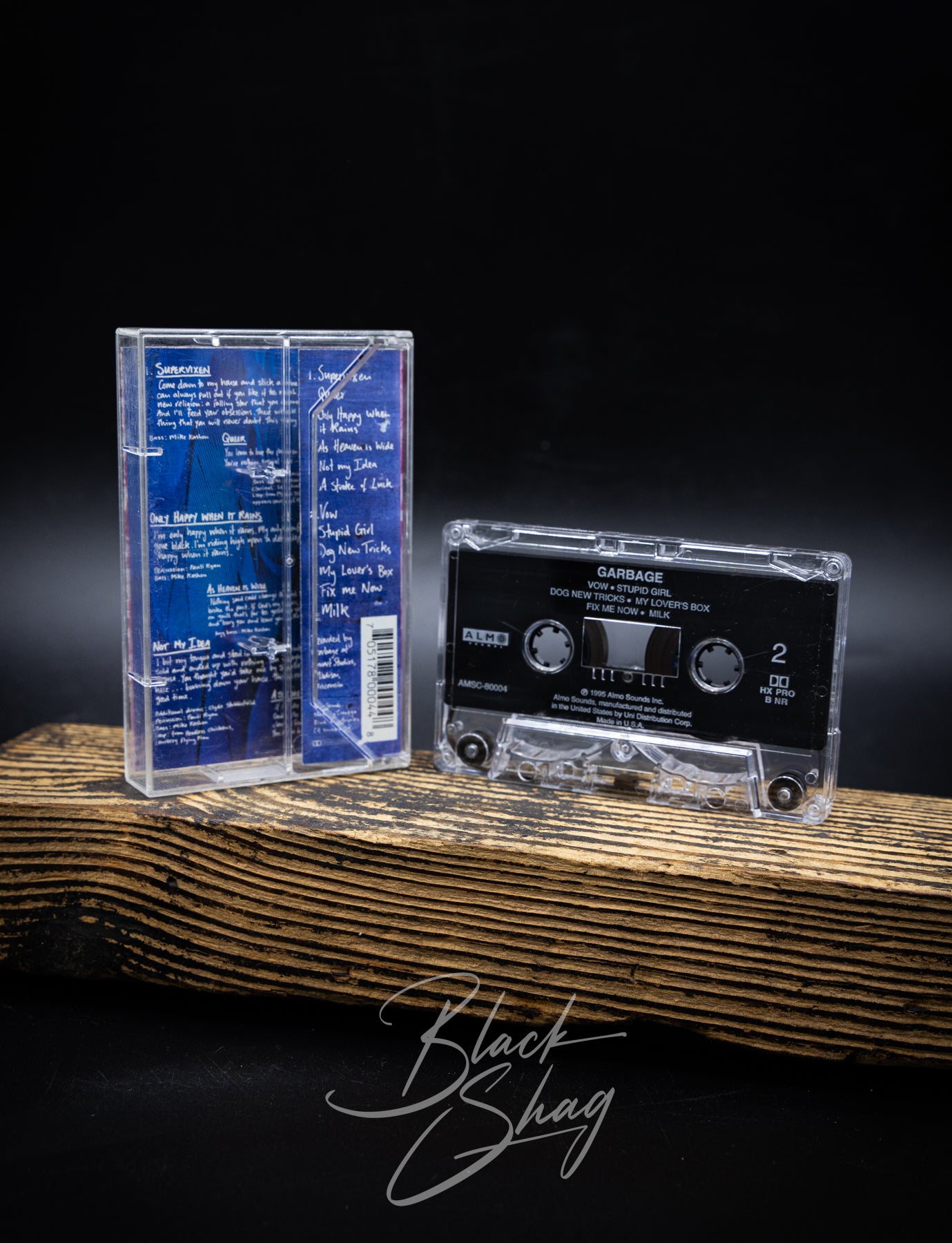 Vintage Garbage Self Titled Cassette 1995