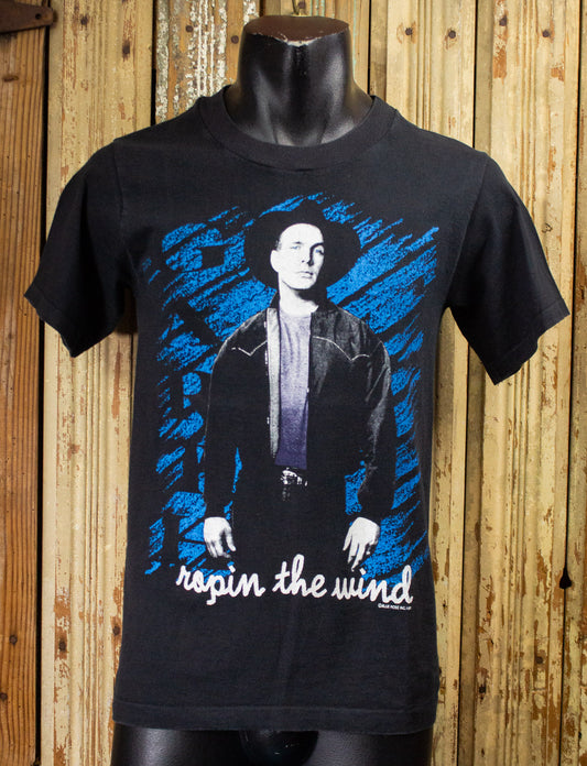 Vintage Garth Brooks Ropin' The Wind Concert T Shirt 1991 Small
