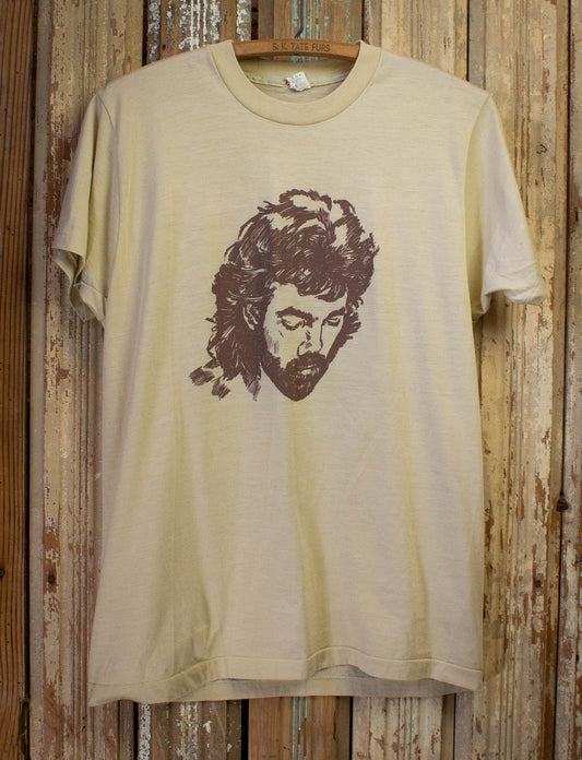 Vintage Gary Moris Plain Brown Wrapper Concert T-Shirt 1986 S