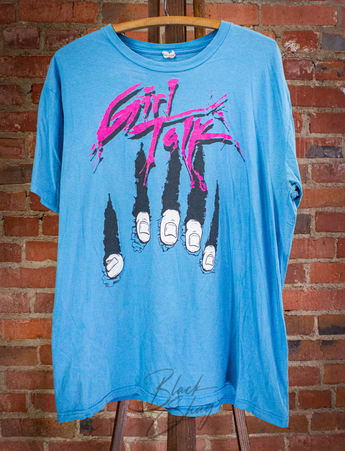 Vintage Girl Talk Concert T Shirt 2000s Blue XL