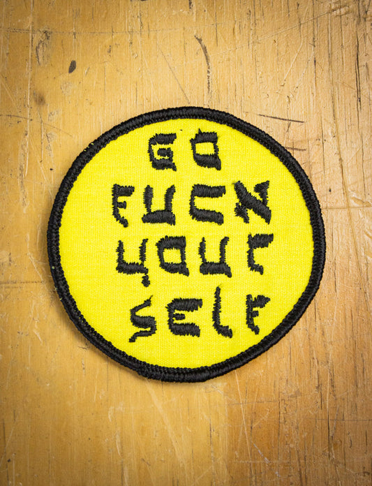 Vintage Go F*ck Yourself Patch