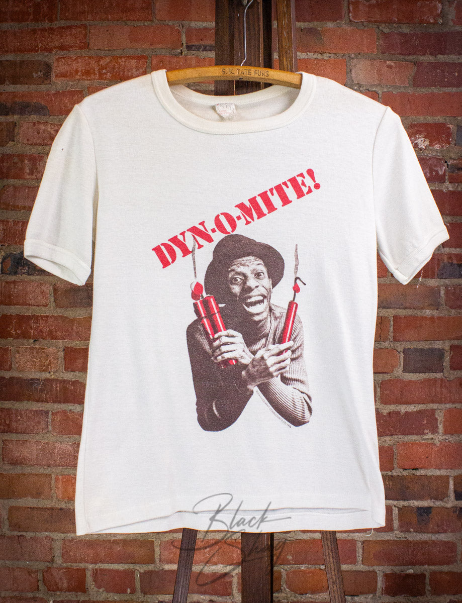 Vintage Good Times Jimmy Walker "Dyn-O-Mite" Graphic T Shirt 1974 Small