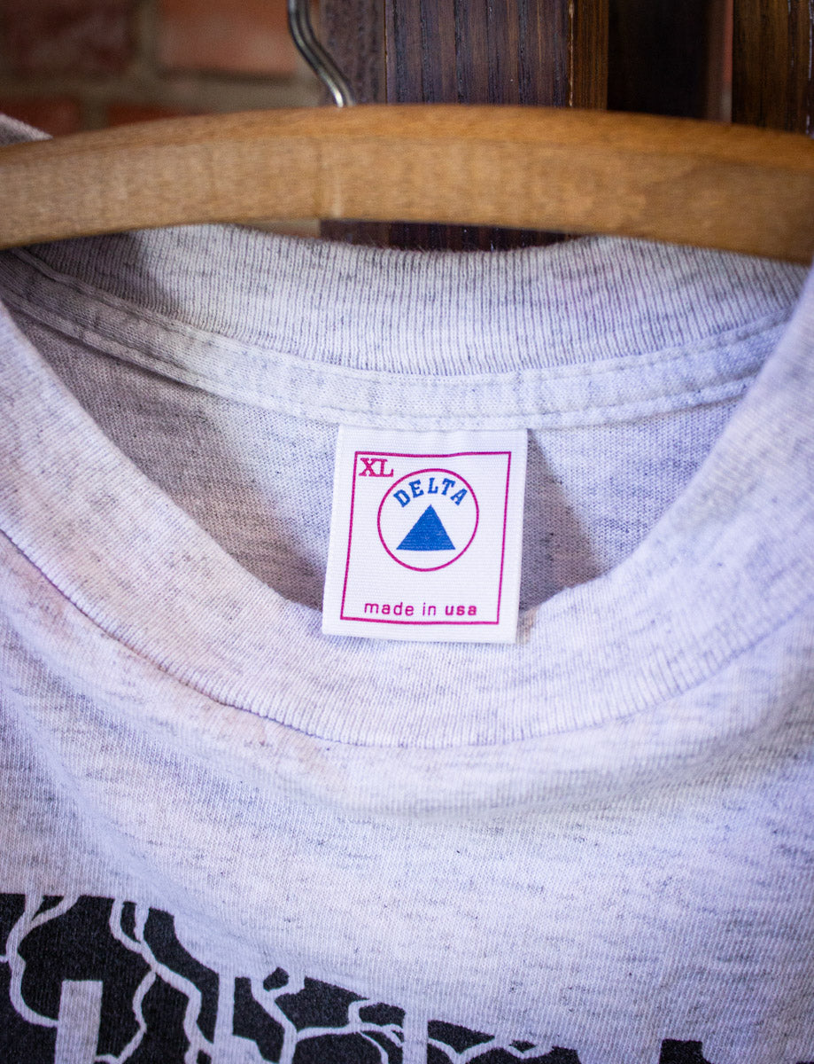 Vintage Gov't Mule Music for Your Ass Concert T Shirt 90s Light Gray XL