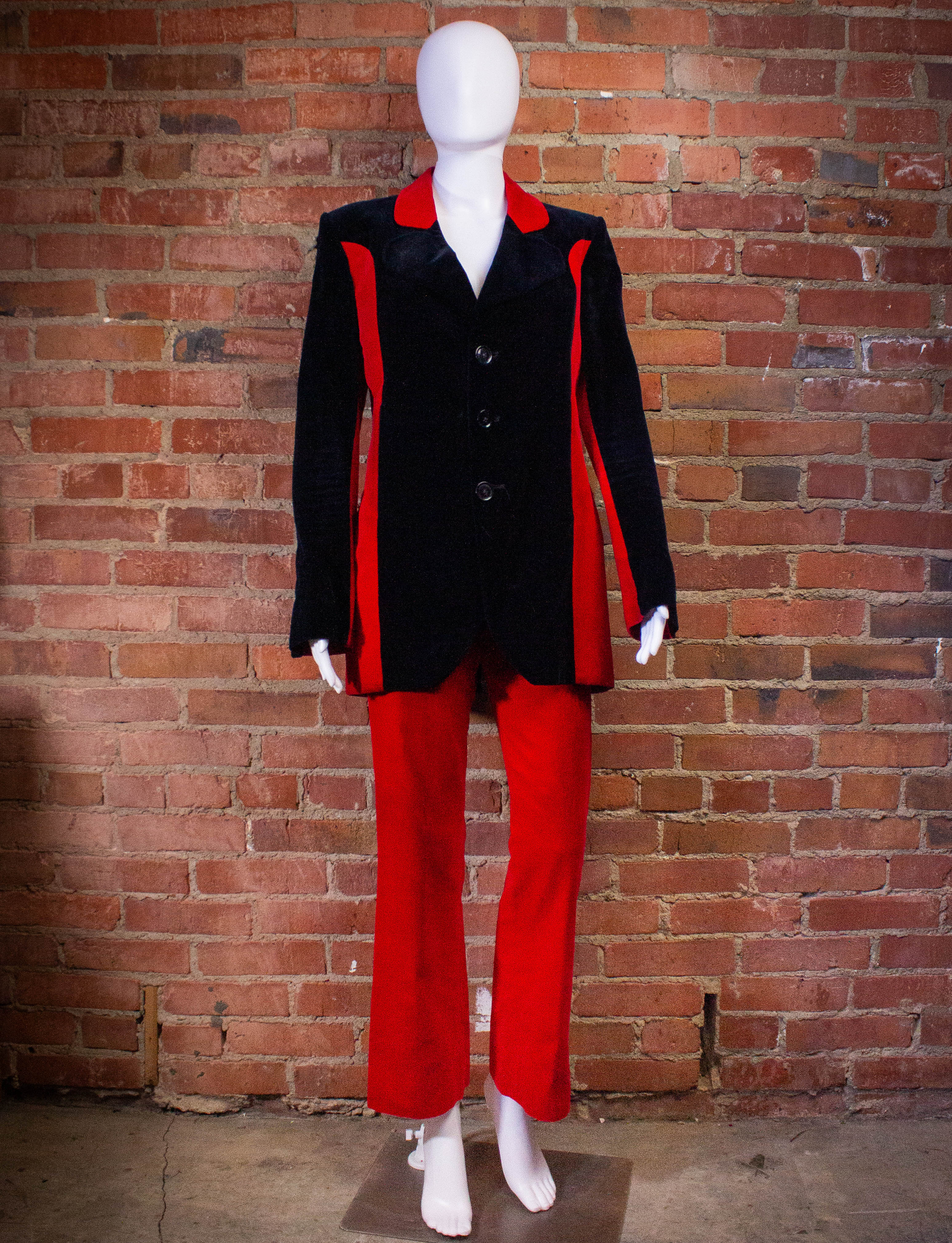 Vintage sale velvet suit