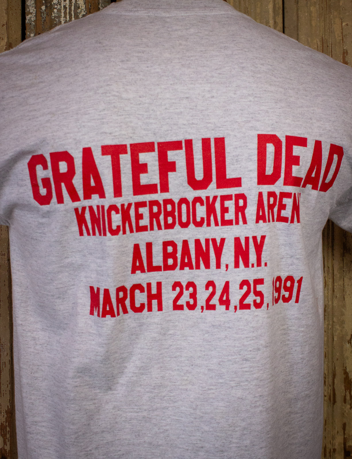 Vintage Grateful Dead Kept Albany Crew Concert T Shirt 1991 Medium