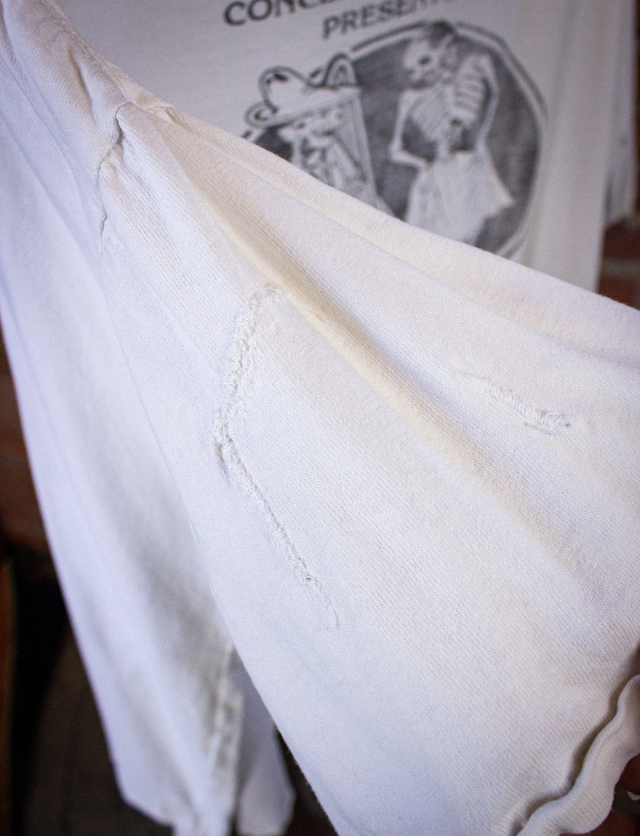 Vintage Grateful Dead Atlanta Omni Concert T Shirt 1990 White