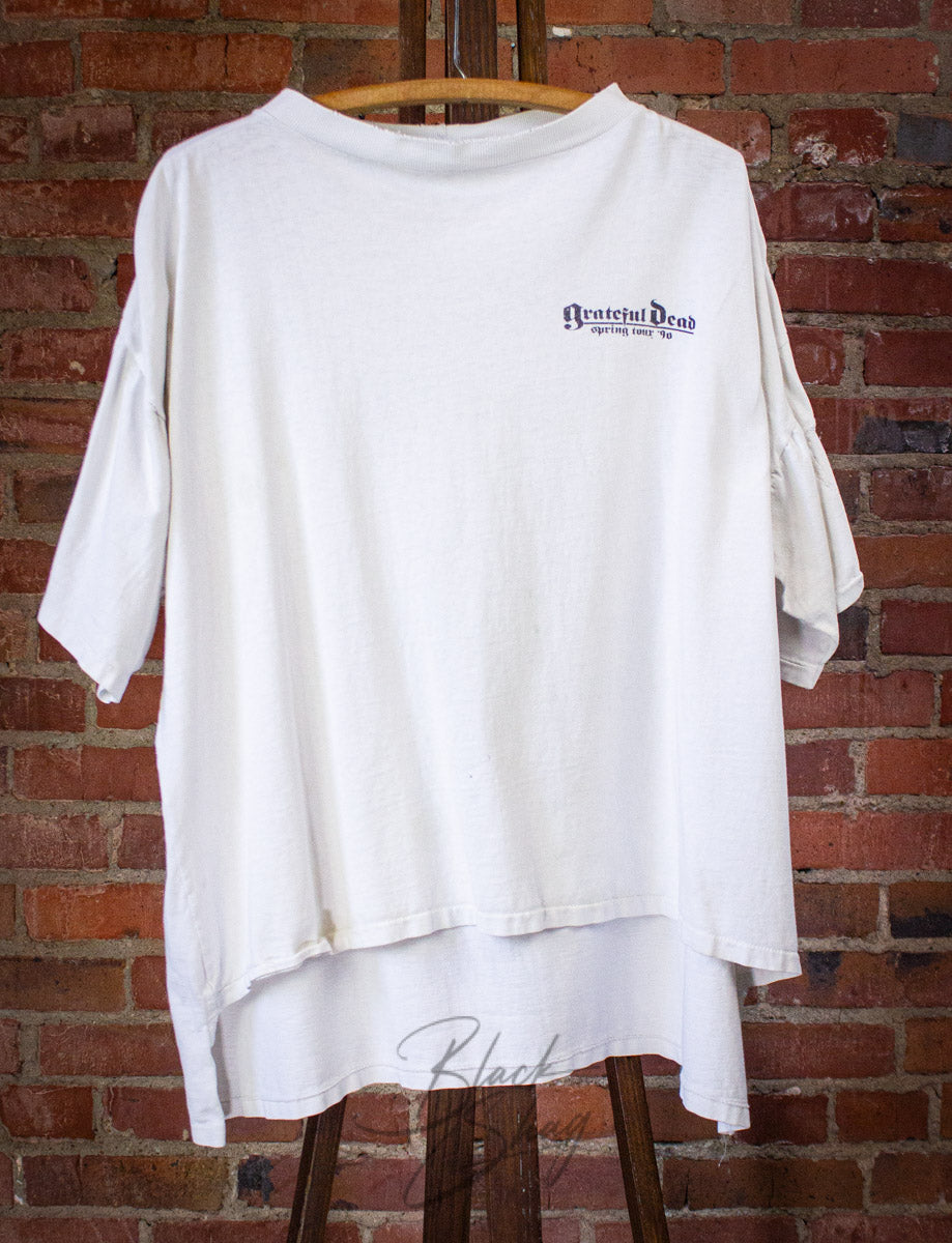 Vintage Grateful Dead Atlanta Omni Concert T Shirt 1990 White