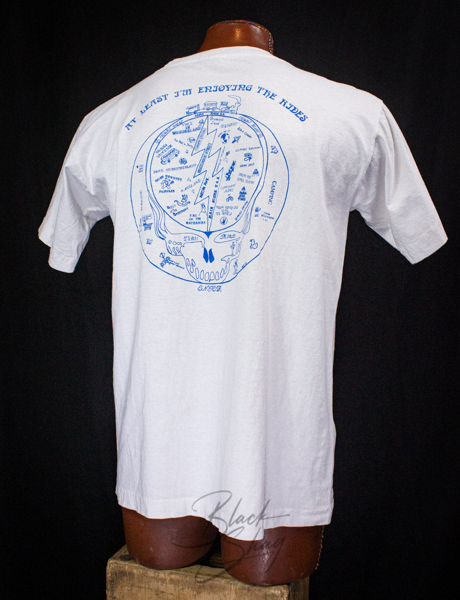 Vintage Grateful Dead Deadheadland Concert T Shirt 90s White Large