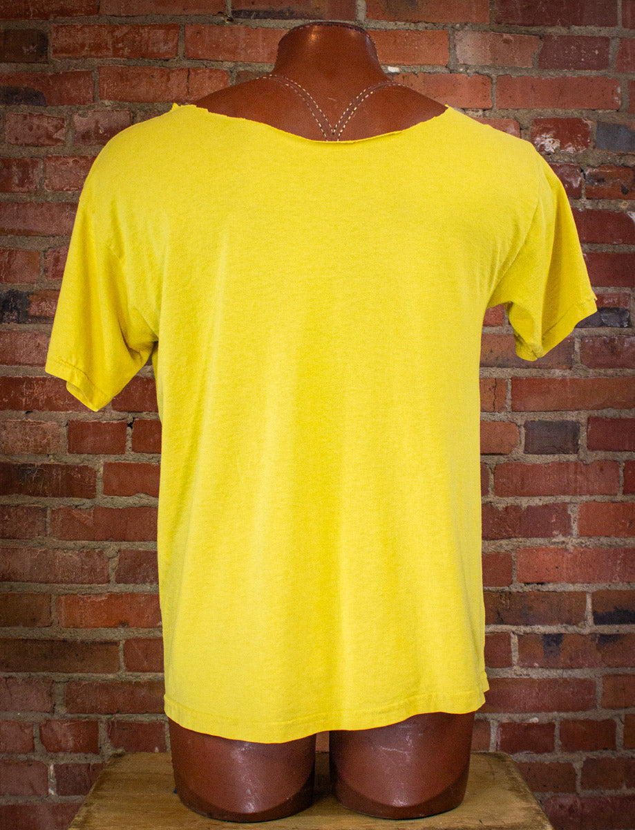 Vintage Grateful Dead Gr-R-Rateful Concert T Shirt Yellow Large