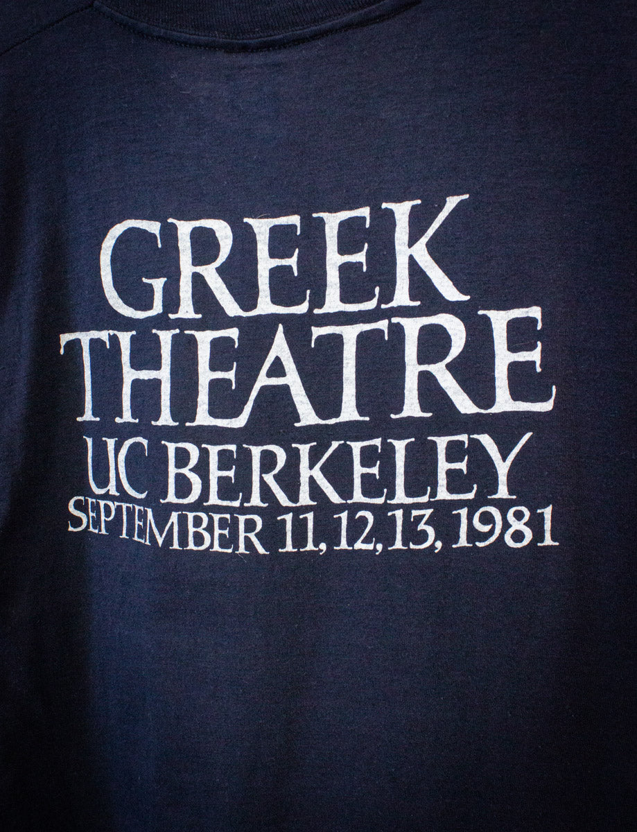 Vintage Grateful Dead Greek Theatre Concert T Shirt 1981 Small