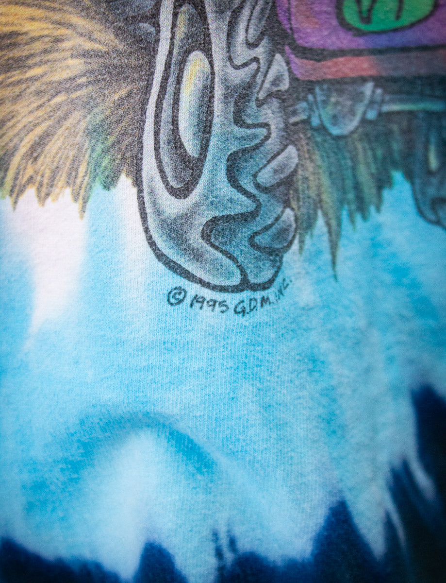 Vintage Grateful Dead Highgate Tie Dye Concert T Shirt 1995 Large