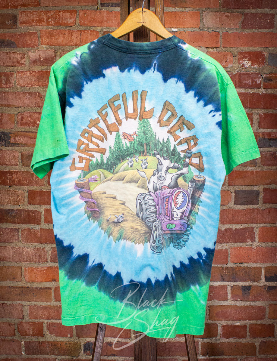 Vintage Grateful Dead Highgate Tie Dye Concert T Shirt 1995 Large