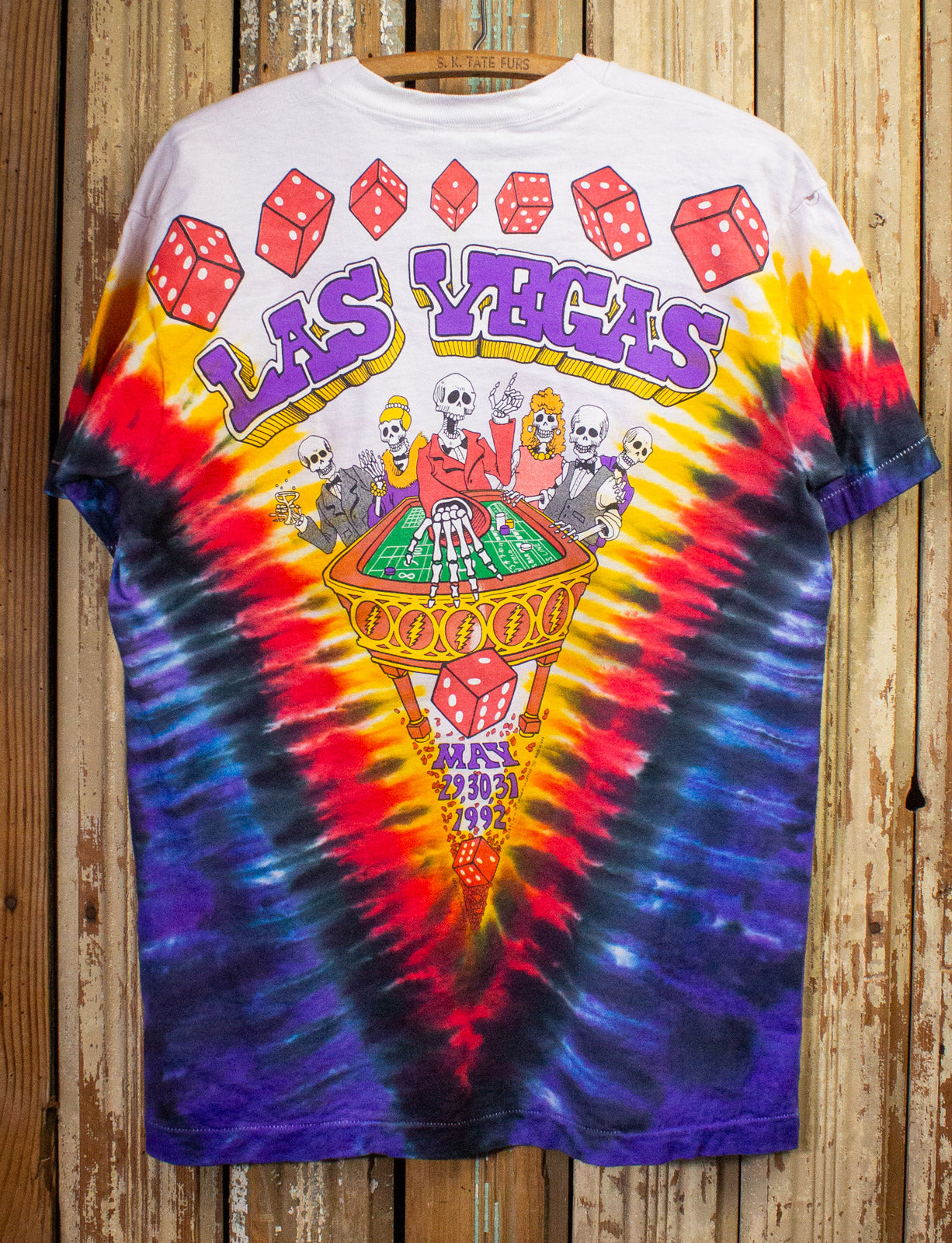 Vintage Grateful Dead Las Vegas Concert T Shirt 1992 Large