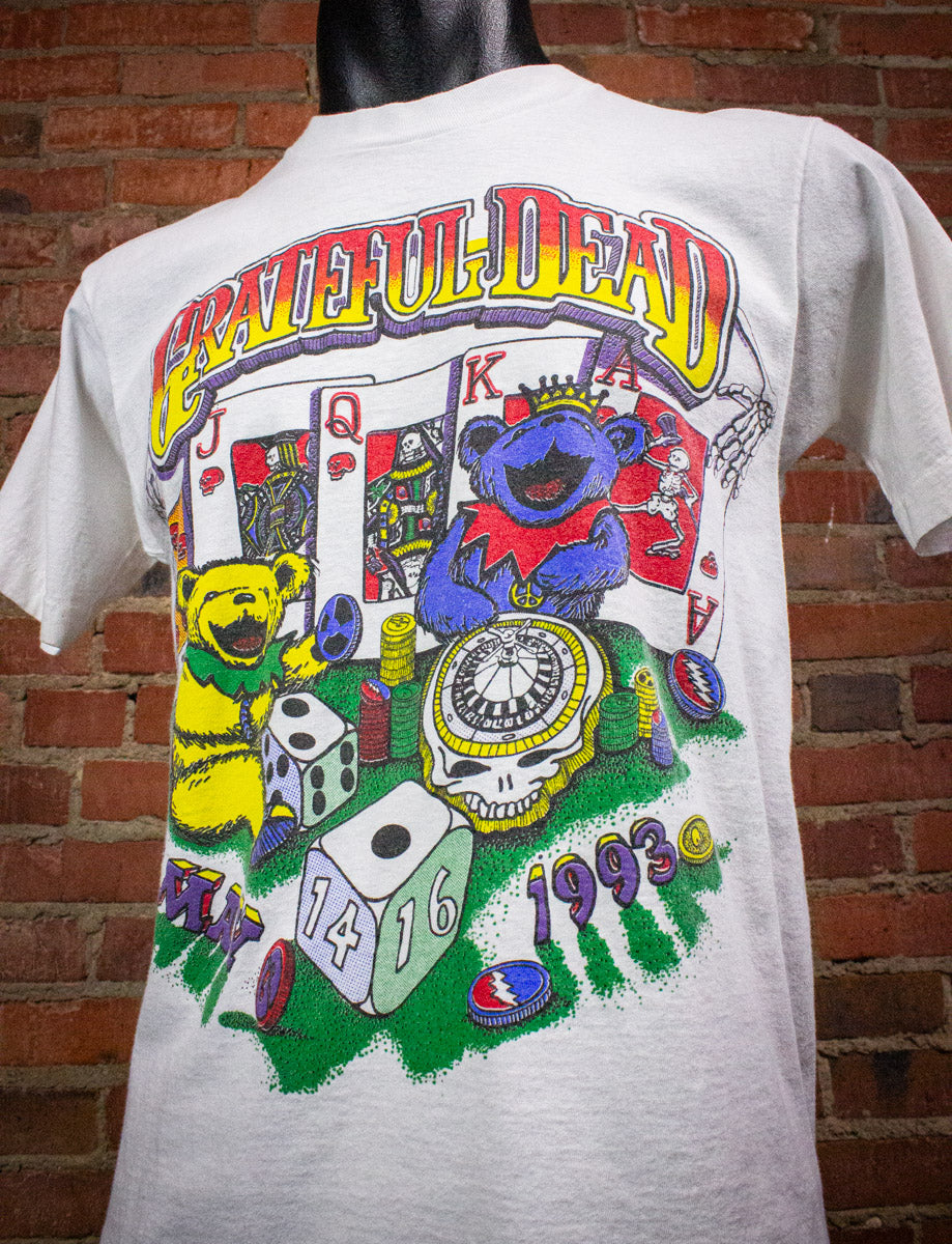 Vintage Grateful Dead Las Vegas Concert T Shirt 1993 White Small
