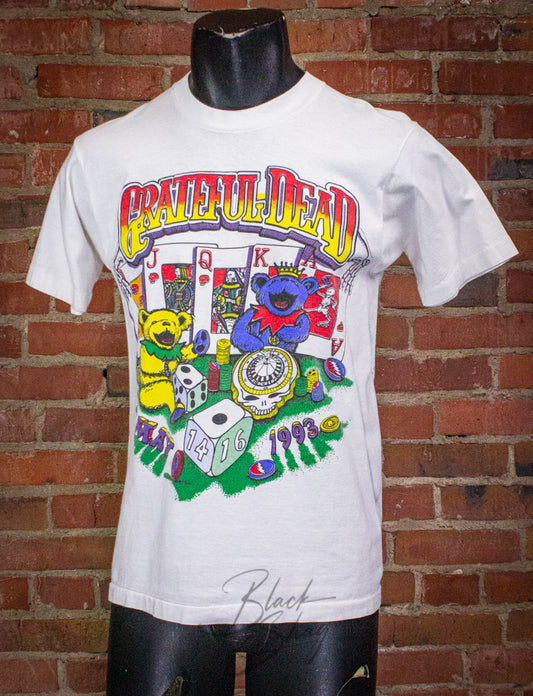 Vintage Grateful Dead Las Vegas Concert T Shirt 1993 White Small