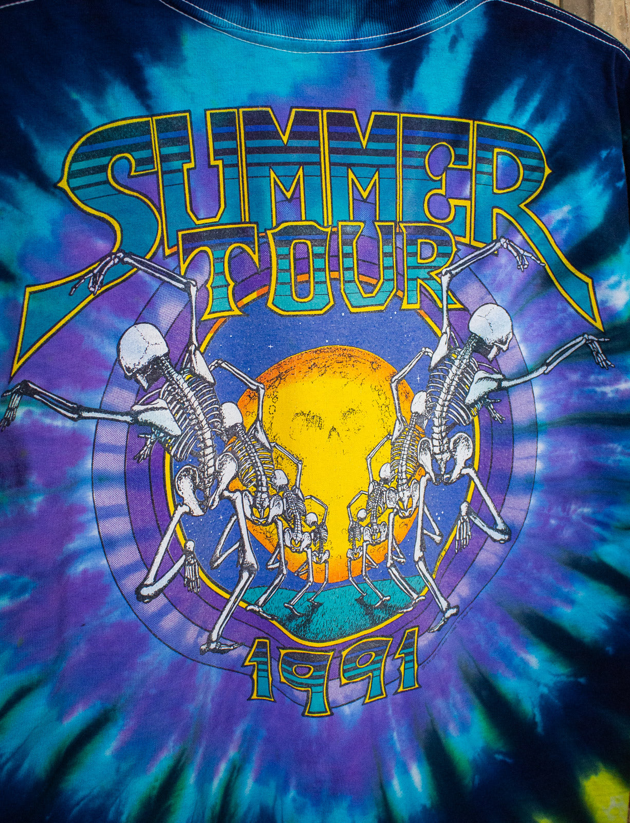 Vintage Grateful Dead Summer Tour Concert T Shirt 1991 Large