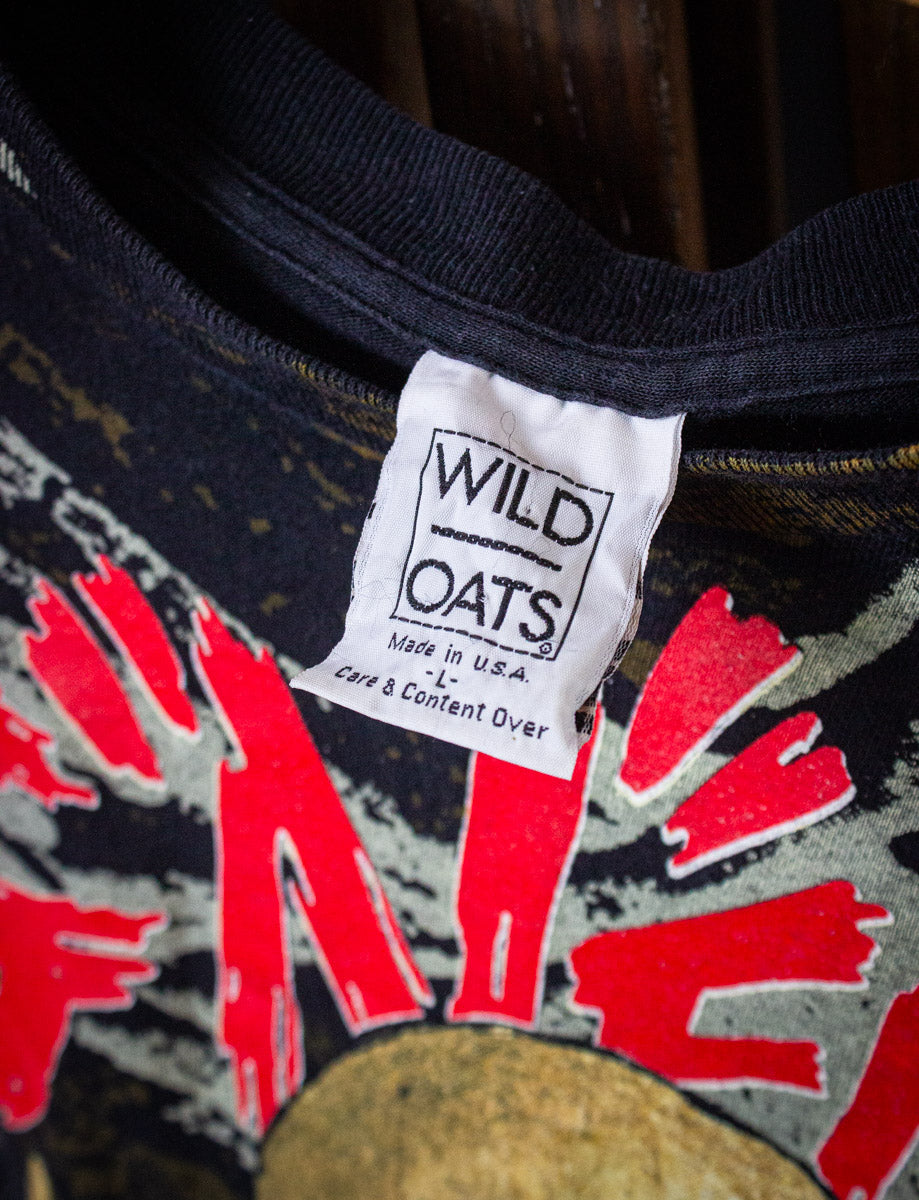 Vintage Guns N Roses Dust N Bones AOP Concert T Shirt 1992 – Black